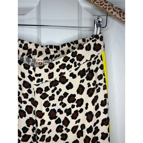 Anthropologie Dolan Left Coast Leopard Track Pants sz S - Picture 3 of 5